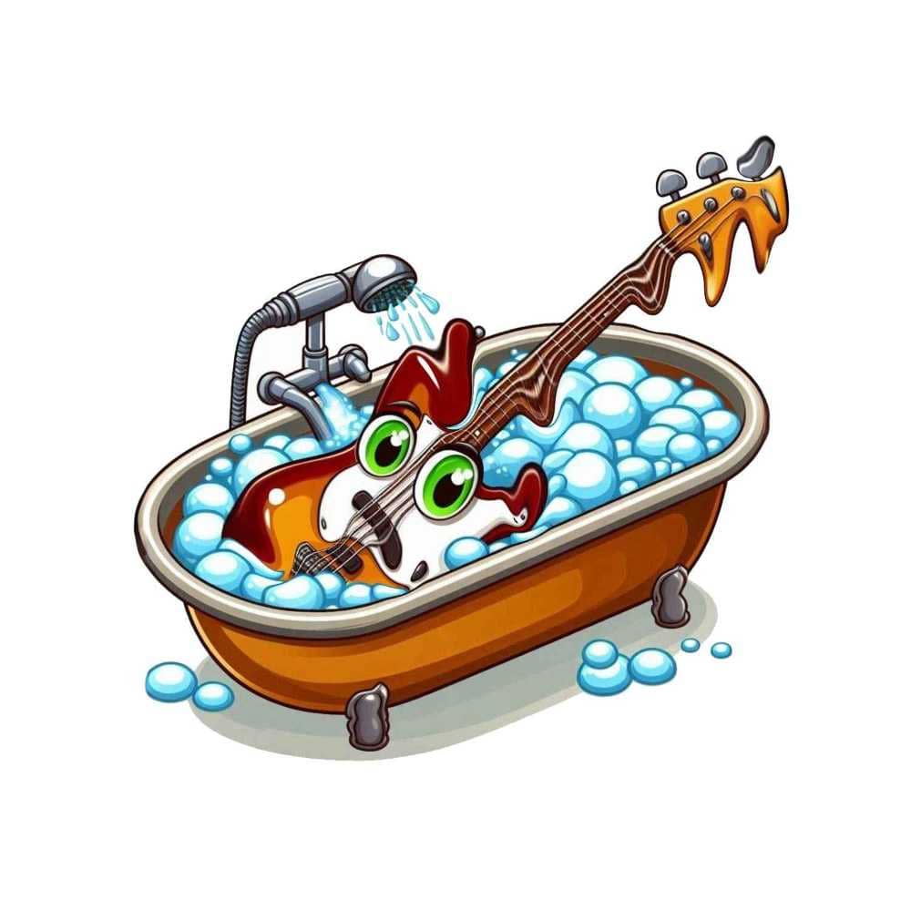 Мнемоническая картинка к слову TO TAKE A BATH — Принимать ванну