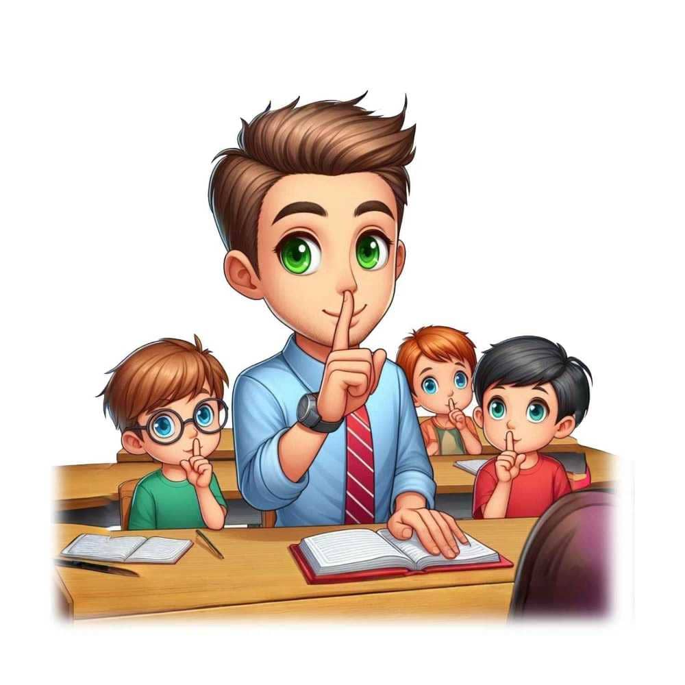 Мнемоническая картинка к слову TO TEACH — Учить, преподавать