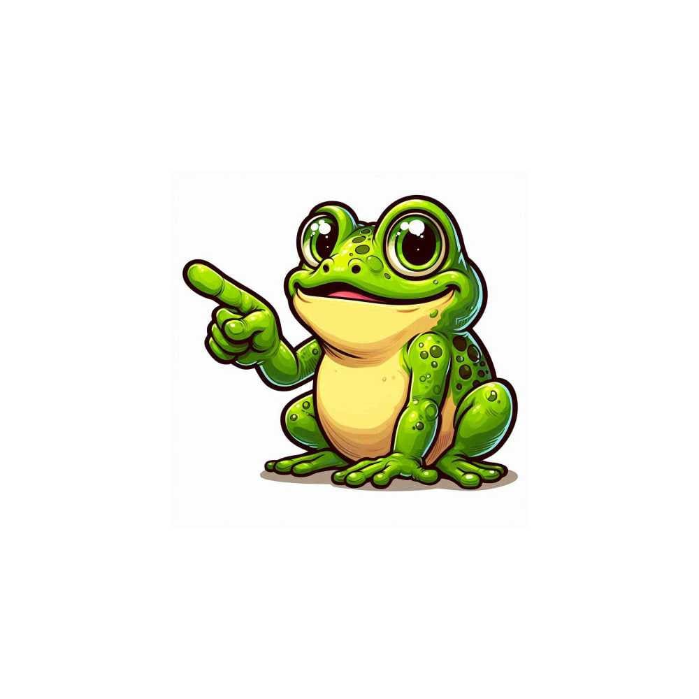 Мнемоническая картинка к слову TOAD — Жаба