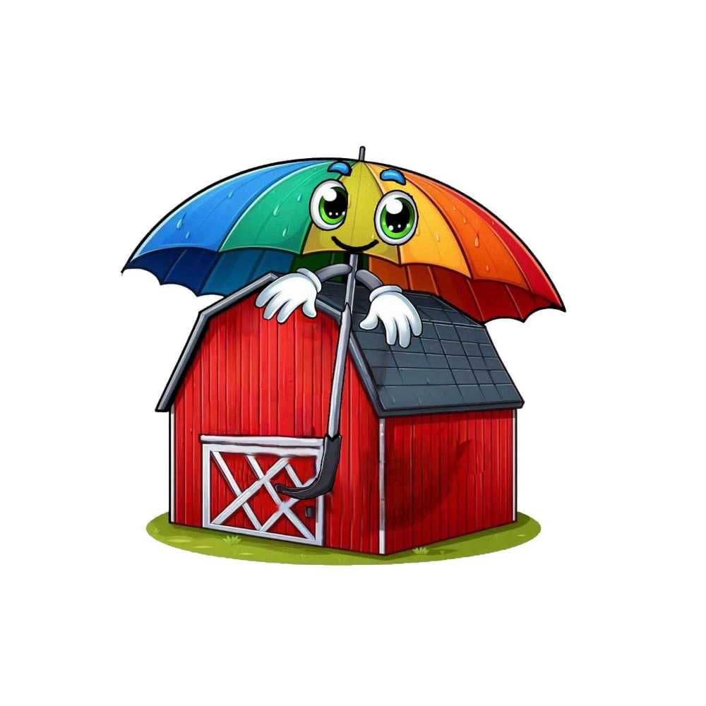 Мнемоническая картинка к слову UMBRELLA — Зонт