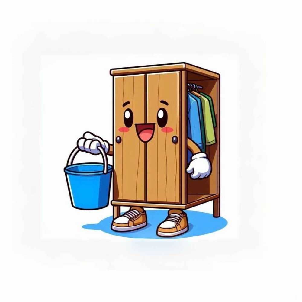 Мнемоническая картинка к слову WARDROBE — Шкаф
