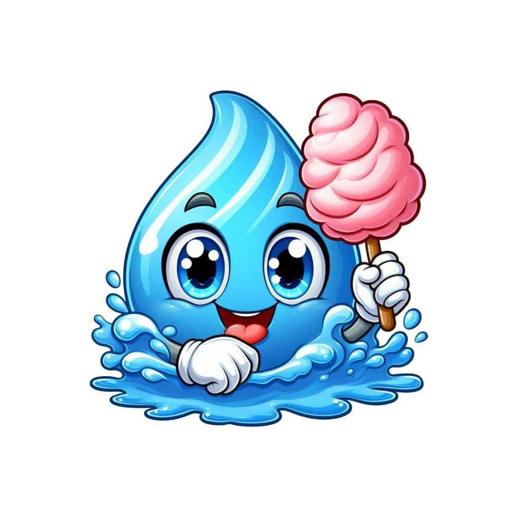 Мнемоническая картинка к слову WATER — Вода